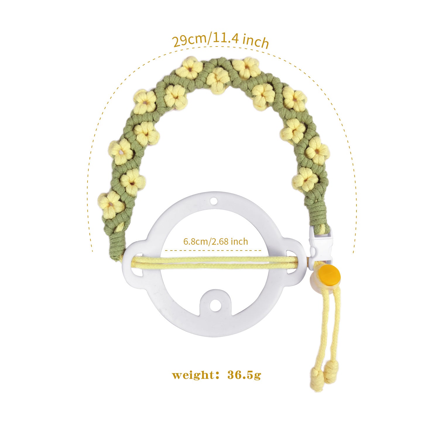 Wholesale Flower Rose Sports Water Cup Hand Rope Cup Accessories